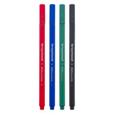 Set de feutres fins Bruynzeel 4 couleurs
