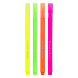 Bruynzeel surligneurs ensemble étroit 4 couleurs