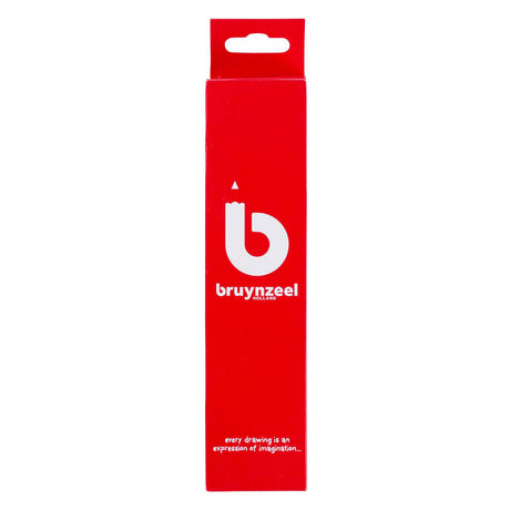 Crayon graphite Bruynzeel hb noir-rouge et gomme