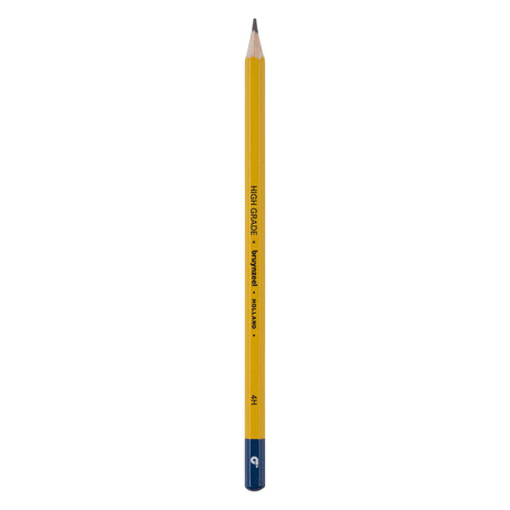 Crayon graphite Bruynzeel burotek 4h