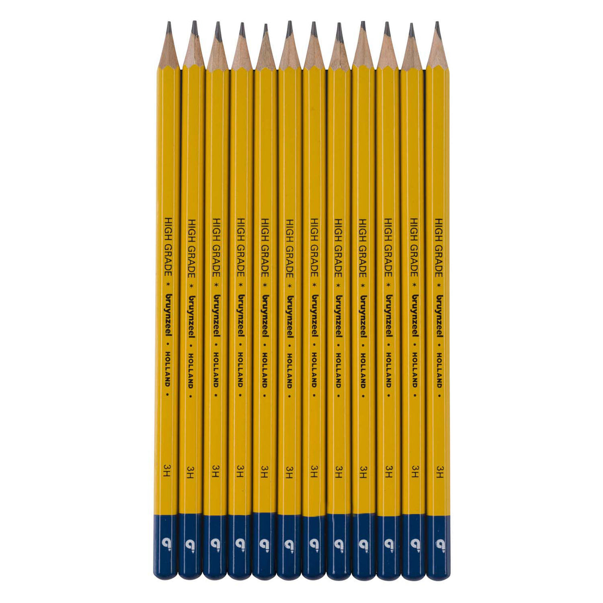 Crayon graphite Bruynzeel burotek 3h