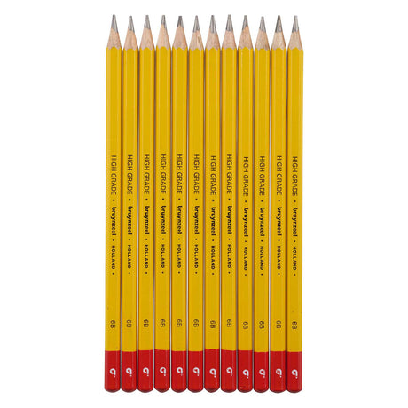 Crayon graphite Bruynzeel burotek 6b
