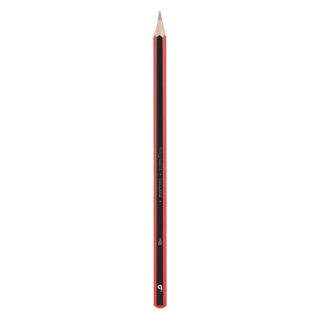 Crayon graphite Bruynzeel hb noir rouge