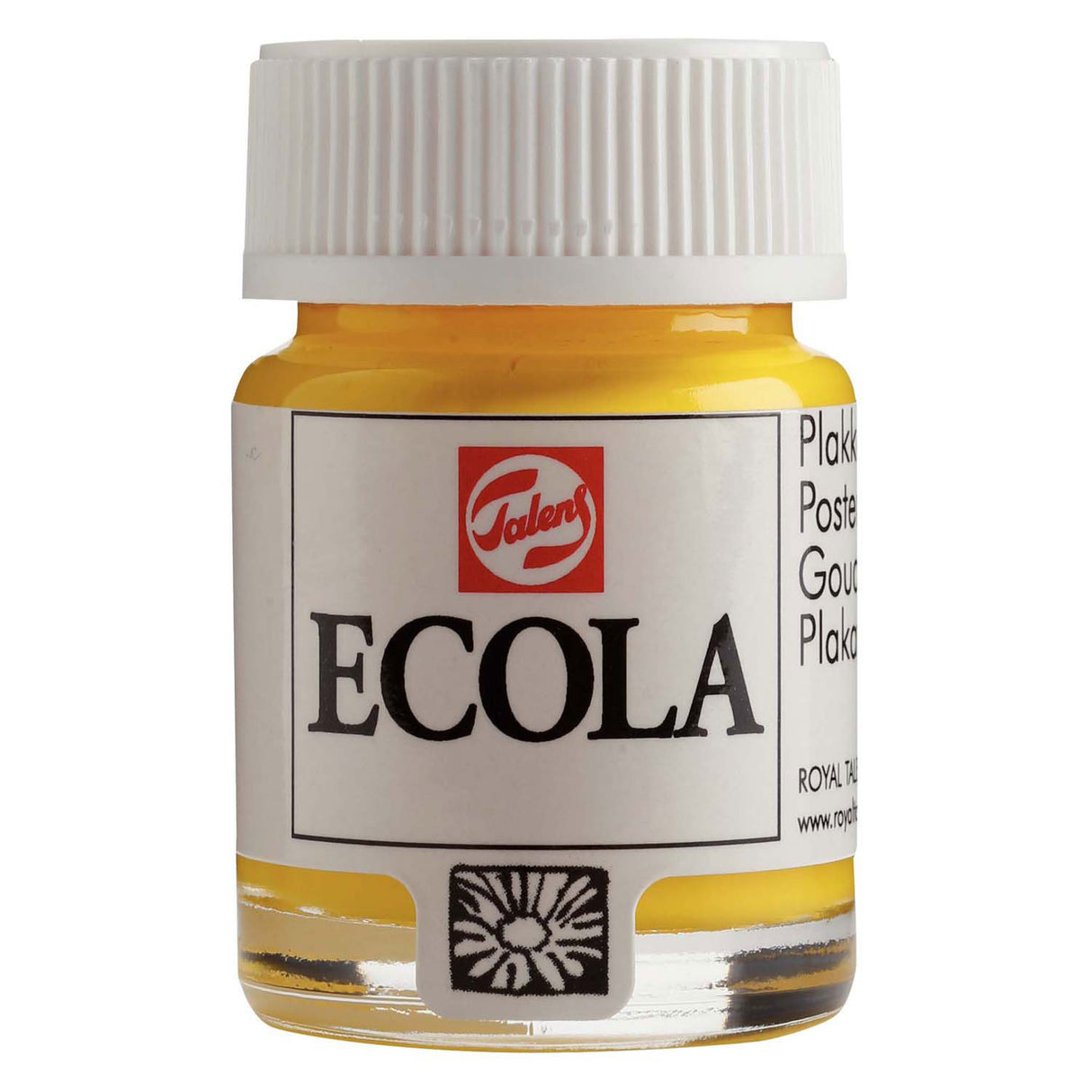 Bruynzeel ecola peinture pour affiche bouteille 16ml jaune 200