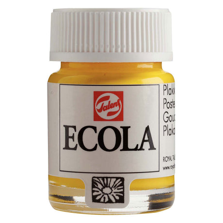 Bruynzeel ecola peinture pour affiche bouteille 16ml jaune 200