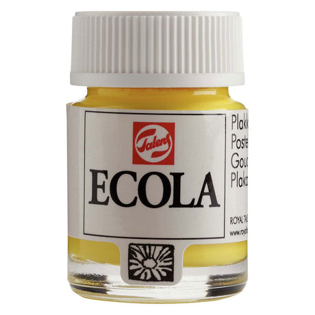Bruynzeel ecola gouache flacon 16ml jaune citron (primaire) 205