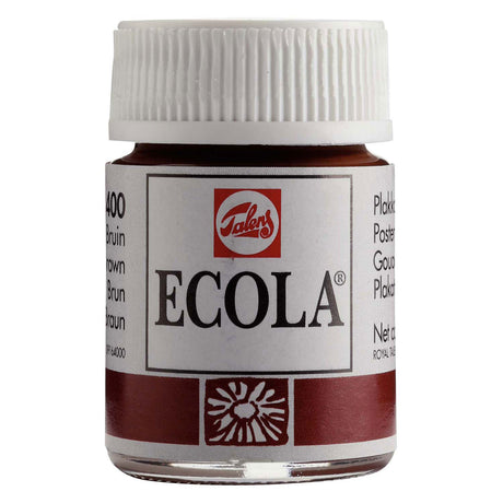 Bruynzeel ecola gouache bouteille 16ml marron 400