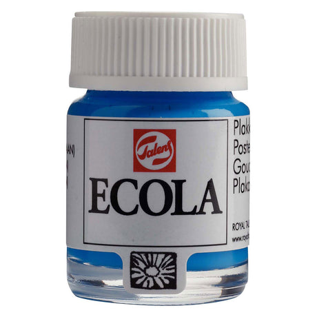 Bruynzeel ecola gouache flacon 16ml bleu clair 501