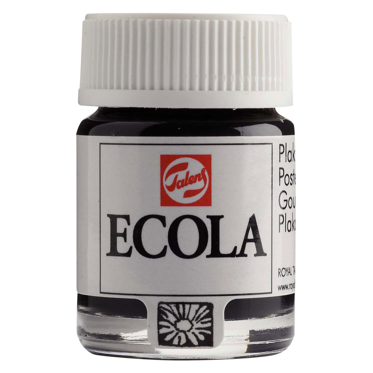 Bruynzeel ecola gouache flacon 16ml noir 700