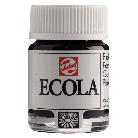 Bruynzeel ecola gouache flacon 16ml noir 700