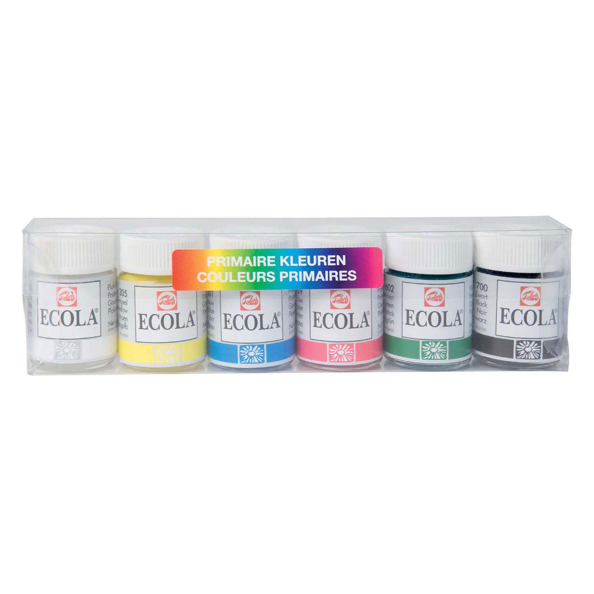 Bruynzeel ecola gouache set de peinture couleurs primaires, 6x16ml