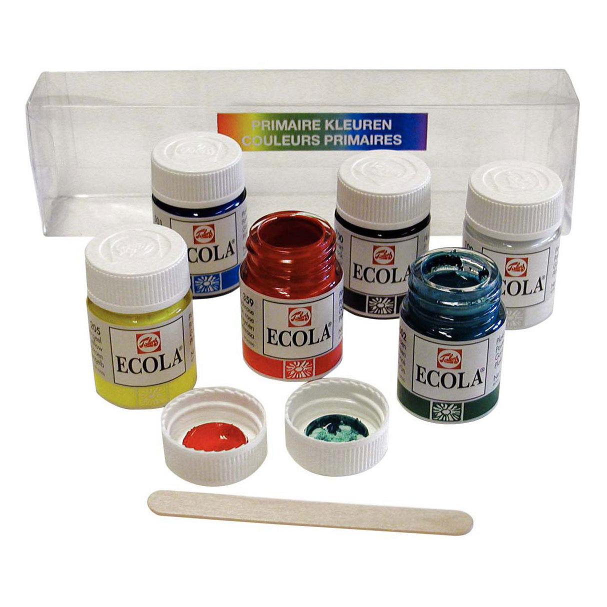 Bruynzeel ecola gouache set de peinture couleurs primaires, 6x16ml