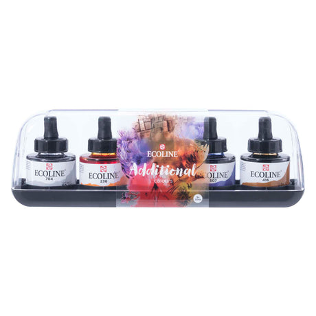 Bruynzeel ecoline set d'aquarelle liquide supplémentaire, 5x30ml