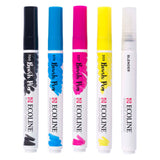 Bruynzeel ecoline – ensemble de stylos pinceaux primaires, 5 couleurs