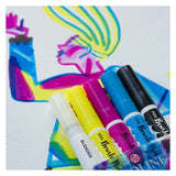 Bruynzeel ecoline – ensemble de stylos pinceaux primaires, 5 couleurs