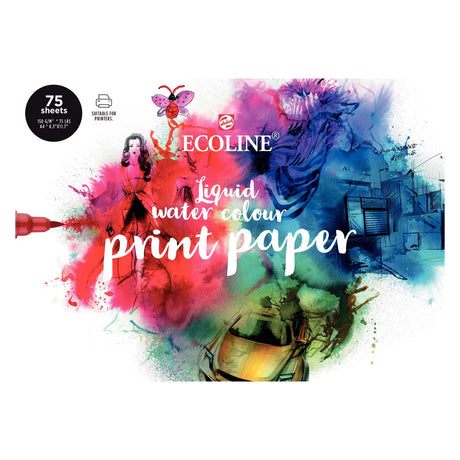 Papier imprimante Bruynzeel ecoline, 21x29,7 cm (a4), 150 g m, 75 feuilles