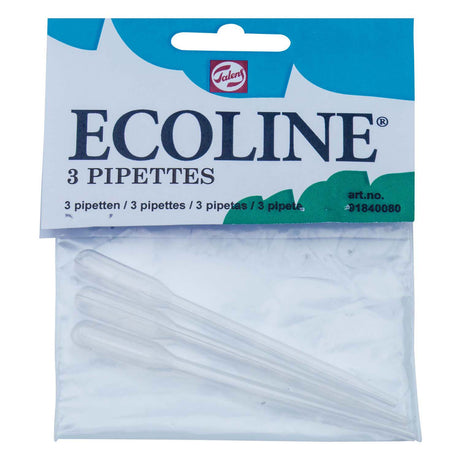 Pipettes écoline Bruynzeel, 3 pièces