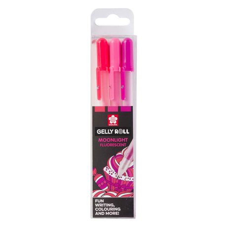 Sakura moonlight lot de 3 stylos gel bonbons