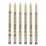 Trousse Sakura pigma micron 05 avec 6 couleurs de base
