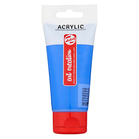 Talens art création peinture acrylique tube 75ml bleu cobalt 512