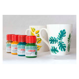 Talens art creat.verre porcelaine opaque 4x30ml vert or