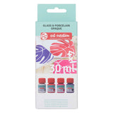 Talens art creat.verre porcelaine opaque 4 x30ml rose argent