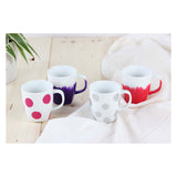 Talens art creat.verre porcelaine opaque 4 x30ml rose argent