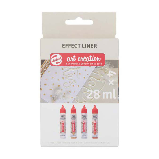 Talens art création effect liner set 4x28ml perle standard