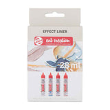 Talens art création effectliner set 4x28ml spécialités perle