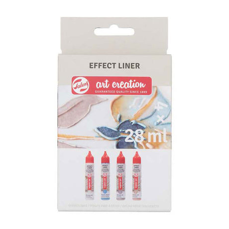 Talens art création effectliner set 4x28ml spécialités perle