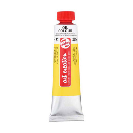 Talens art création peinture à l'huile tube 40ml jaune citron (primaire)
