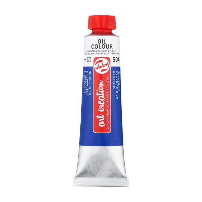 Talens art création peinture à l'huile tube 40ml outremer 504