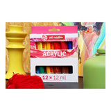 Ensemble de peinture acrylique Talens art création, 12x12ml