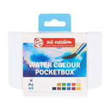 Boîte de poche peinture aquarelle Talens art création