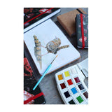Boîte de poche peinture aquarelle Talens art création
