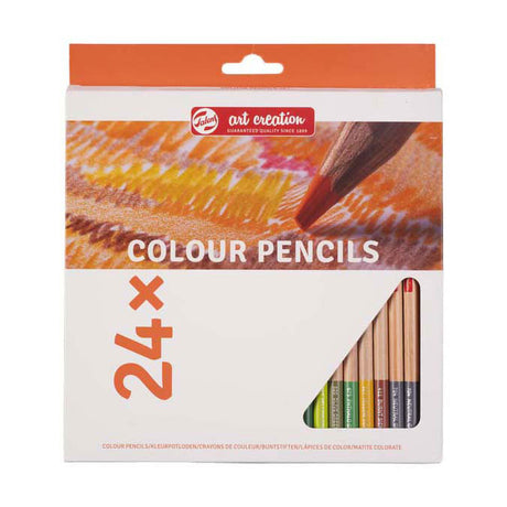 Talens art création crayons de couleur set 24