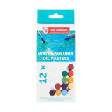 Talens art création pastels à l'huile aquarellables set 12