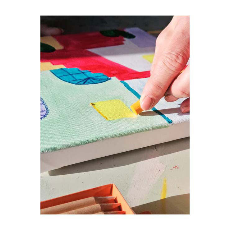 Talens art création pastels à l'huile aquarellables set 12