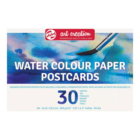 Talens art création papier aquarelle 10,5x14,8cm 200g30v