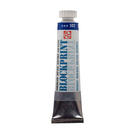 Talens blockprint tube 20ml bleu foncé 502