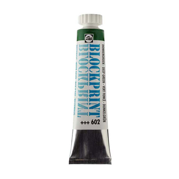 Talens blockprint tube 20ml vert foncé 602