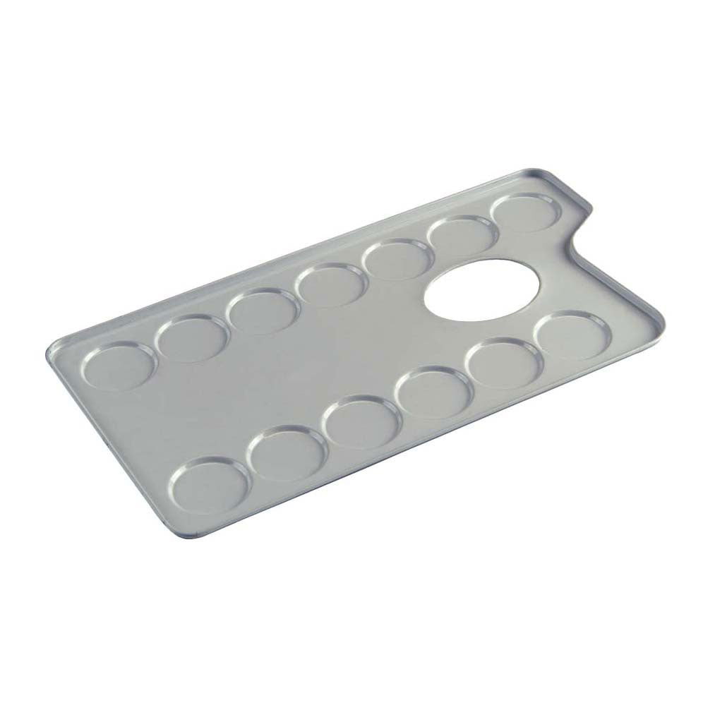 Palette métal Talens rectangulaire 10,6x20cm