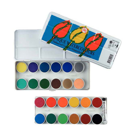 Ensemble de peinture aquarelle opaque Talens 30mp24