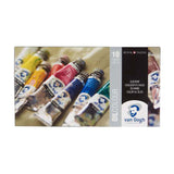 Kit de base de peinture à l'huile Bruynzeel van Gogh avec 10 couleurs en tubes de 20 ml