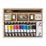 Talens van gogh boîte de peinture à l'huile basique avec 10 couleurs 40ml