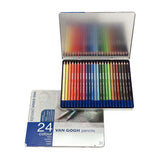 Ensemble de base de crayons de couleur Bruynzeel van Gogh avec 24 couleurs