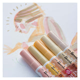 Bruynzeel – ensemble de stylos pinceaux ecoline, portrait, 5 couleurs