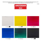 Bruynzeel Amsterdam série standard ensemble éducatif de peinture acrylique 120 ml, 6 pcs.