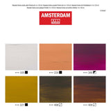Bruynzeel Amsterdam série standard peinture acrylique portrait set 120ml, 6 pcs.