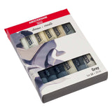 Bruynzeel Amsterdam série standard peinture acrylique gris set 20ml, 12 pcs.